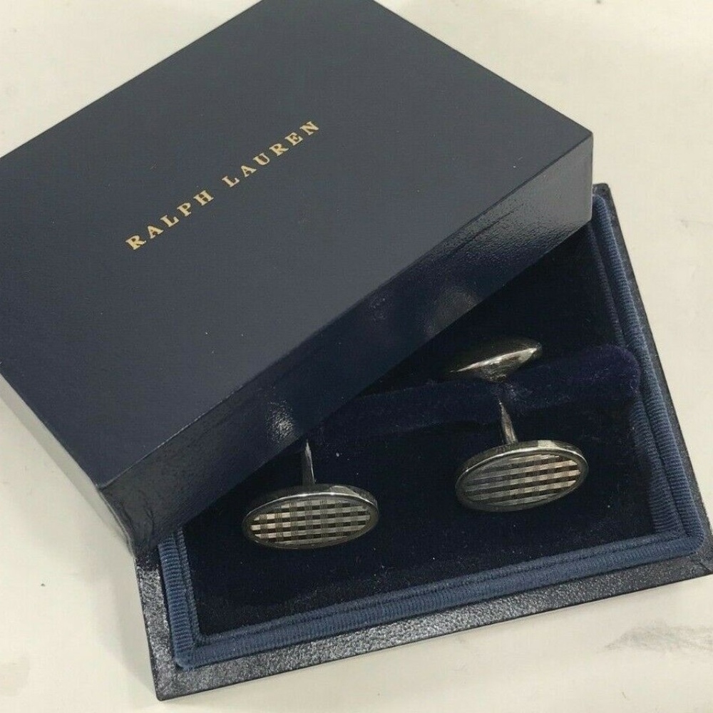 Polo Ralph Lauren - Silver 925 Jewelry Cuff Links